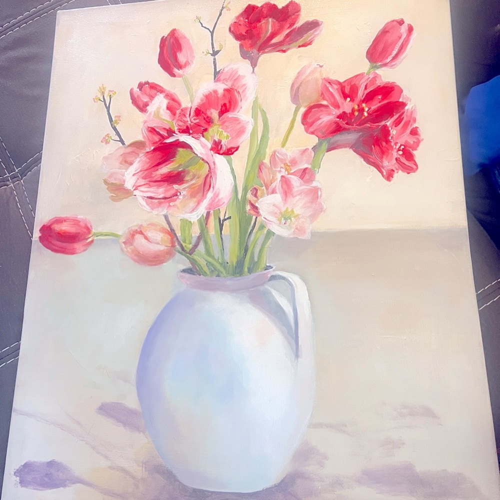 Canvas painting by Dutch Painter Irene Simonis